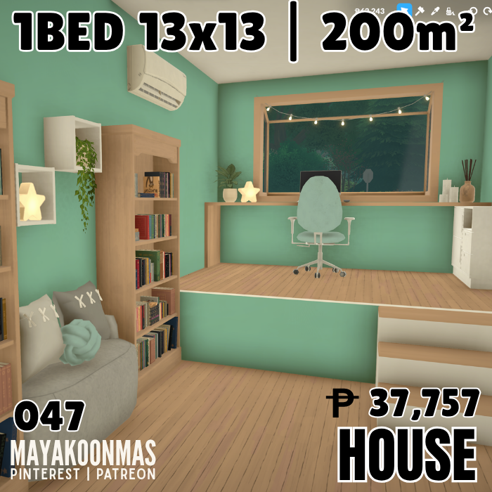 047 HOUSE 1BED 13X13 image 4