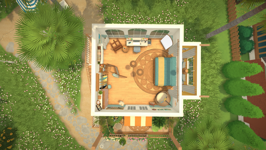 Tiny Blue House by the Sea (With Mods) image 3