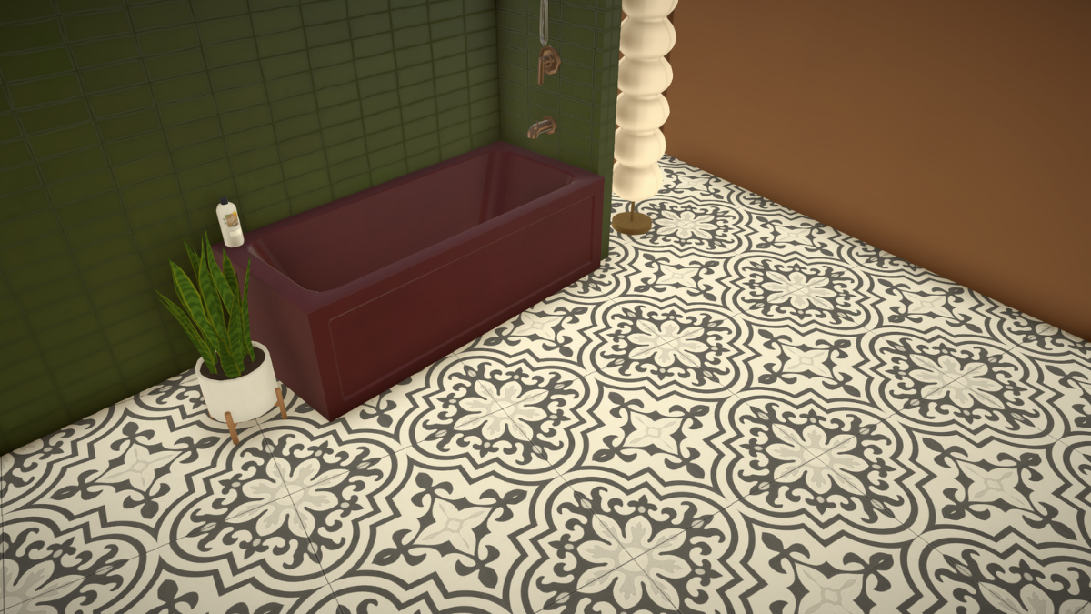 6 Swatches Vintage Floor Tiles image 2