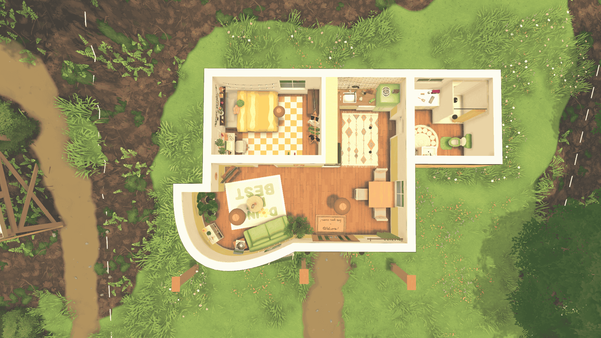 Tiny Yellow Home image 2
