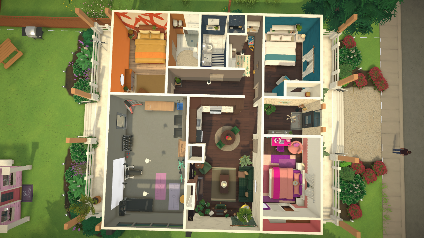 Family home/ 3bdrm 2 bath-attached garage-girls club house image 9