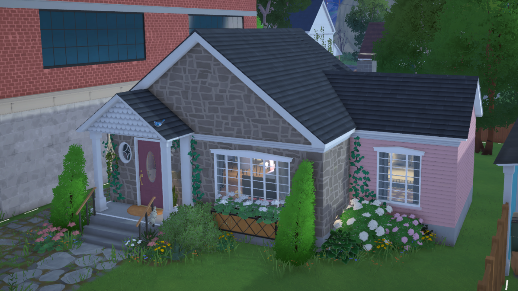 Pink 1 Bedroom Starter House 🌷 image 3