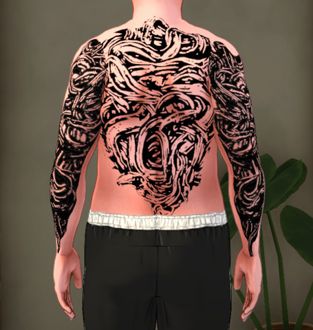 Till Lindemann eel tattoo - arms image 2