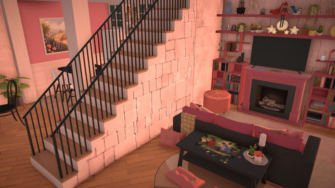 Cosy Pink Townhouse image 4