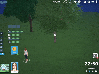 Foraging Interactions: Snack apple and Harvest Maple WIP image 2
