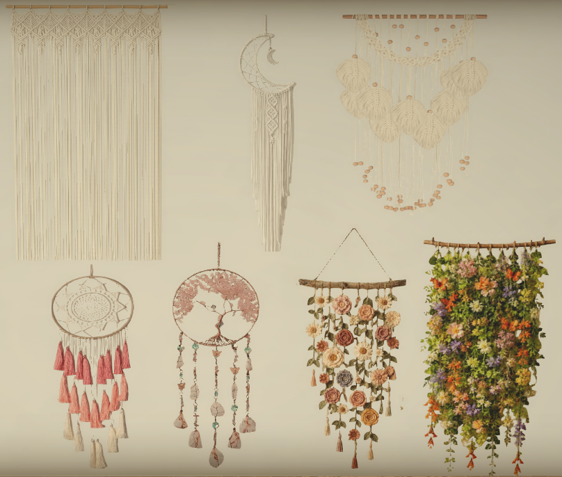 [NR] Boho Tapestry Decals image 2