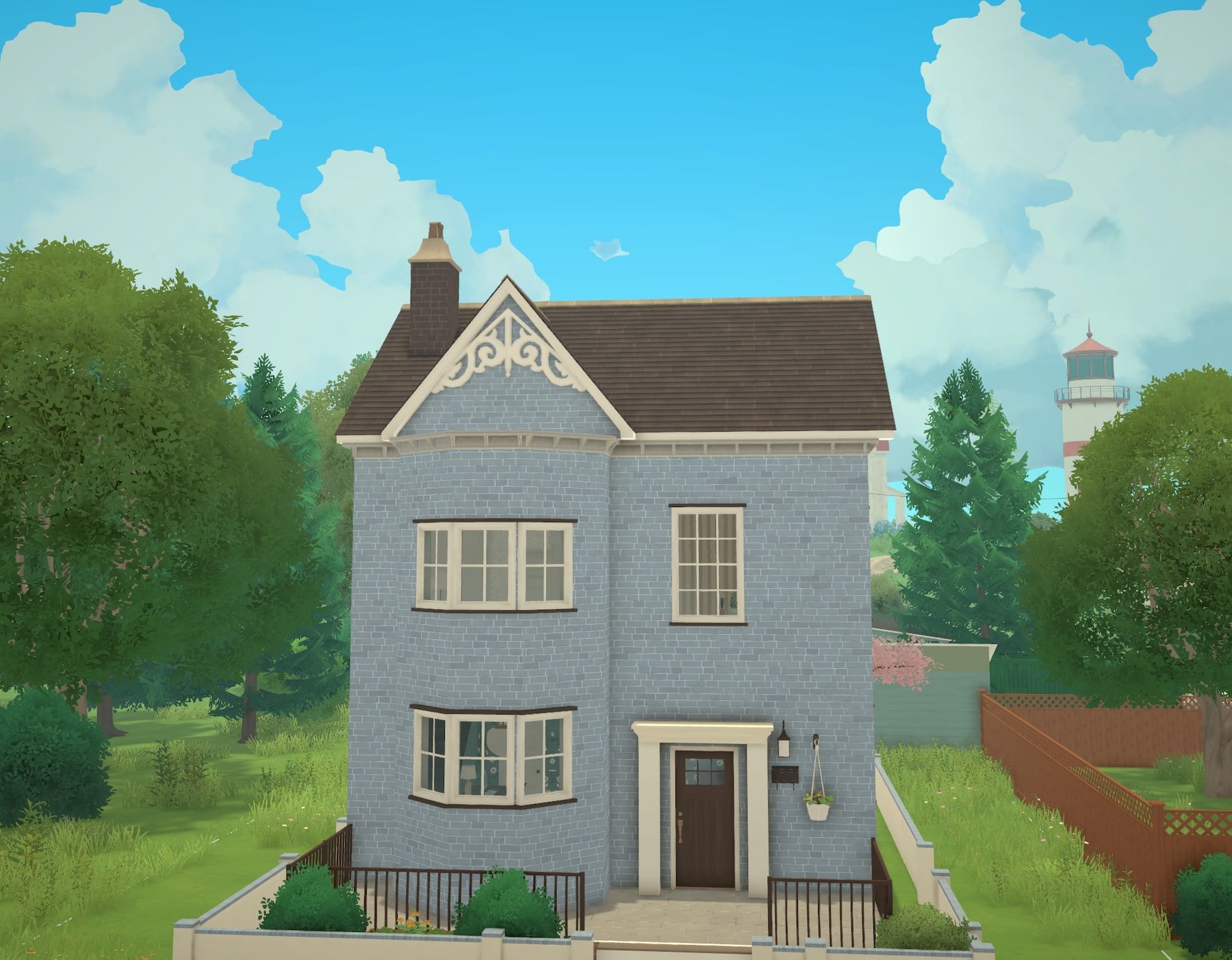 Blue Edwardian House image 3