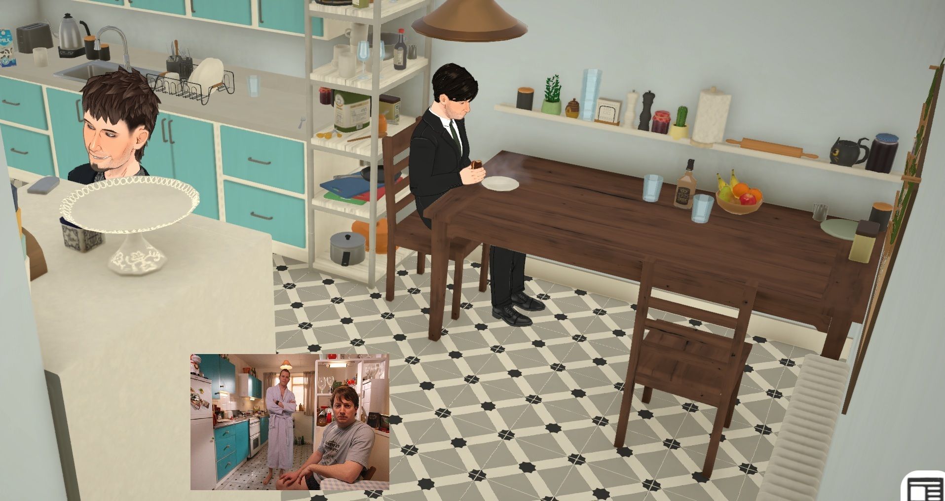 Mark and Jez's flat from Peep Show image 4