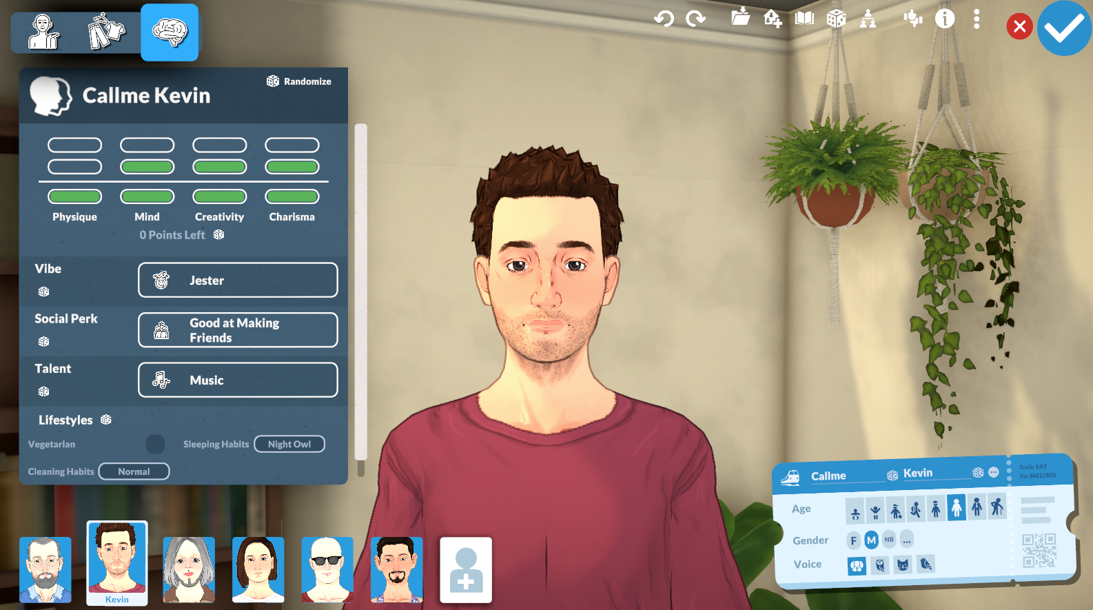 CallMeKevin Characters image 3