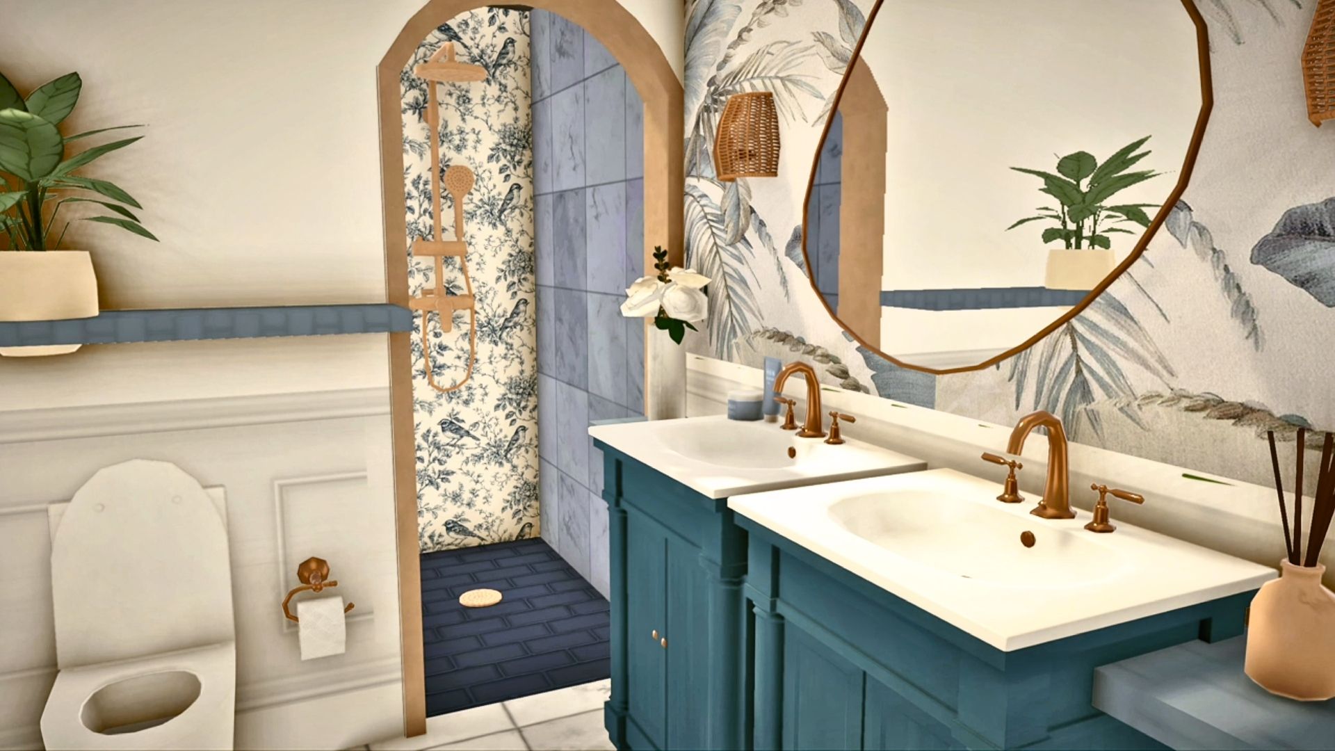 Luxury Blue Home with Walk-in Closet - zoibean image 5