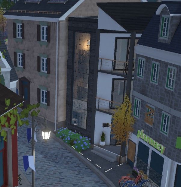 Simple modern 5 story townhouse
<27K image 1
