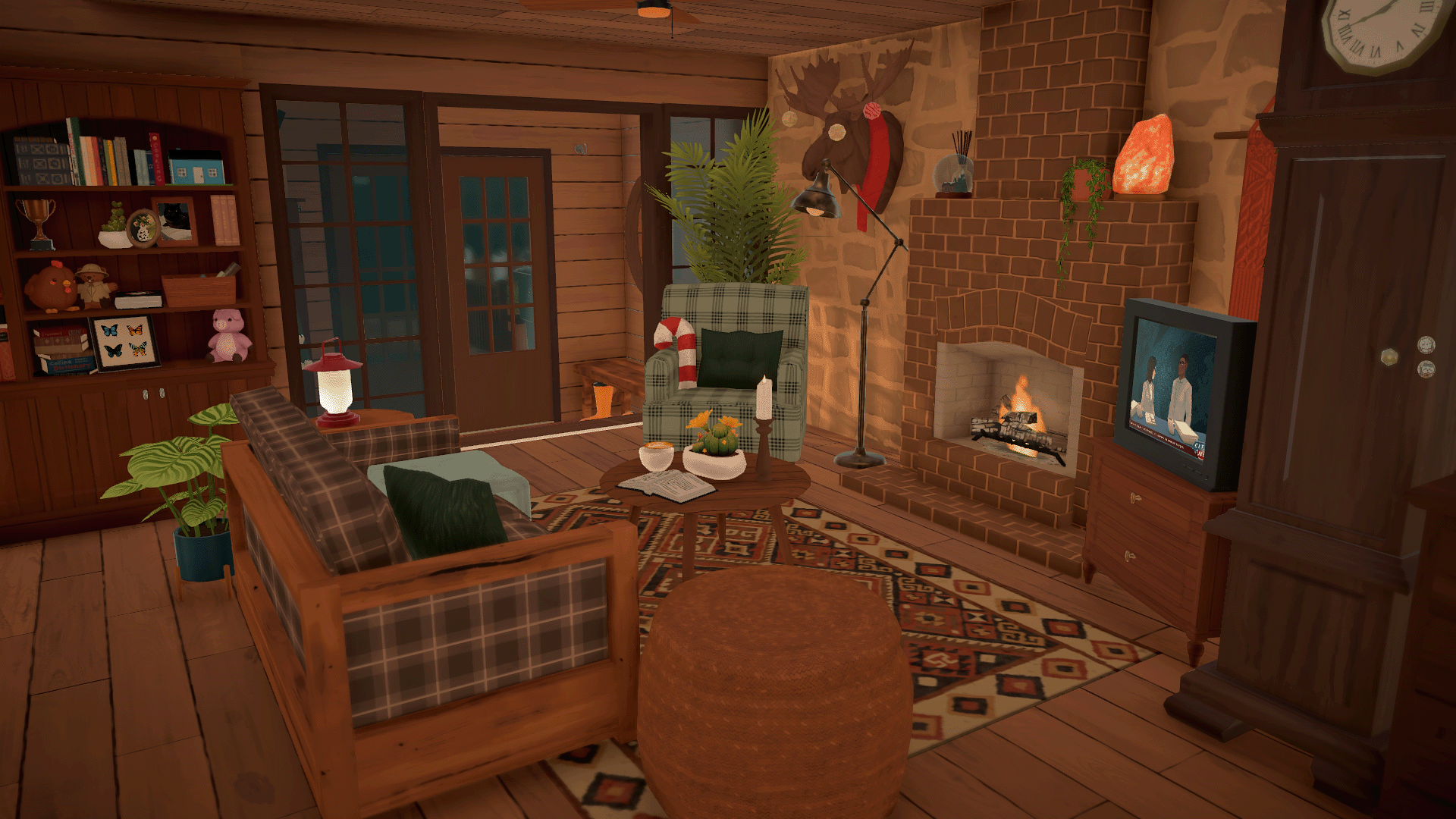 Log Cabin on Mountain Scarf Drive [pujipop ♡] image 7