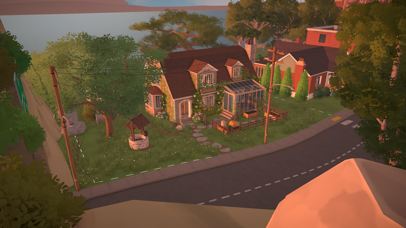 Cosy Overgrown Cottage | No CC No Mods image 1