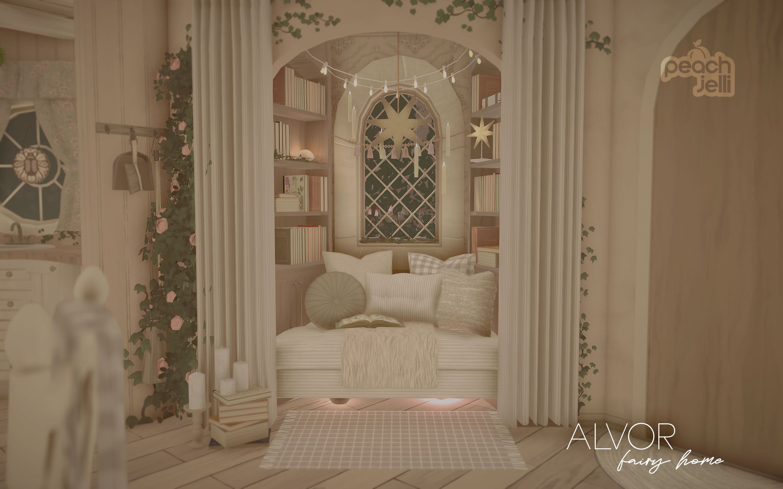ALVOR | Fairy Toadstool Home (No Mods/CC/Textures) image 3