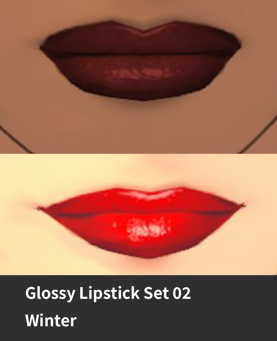 Glossy Lipstick Set 02 - Seasons image 7