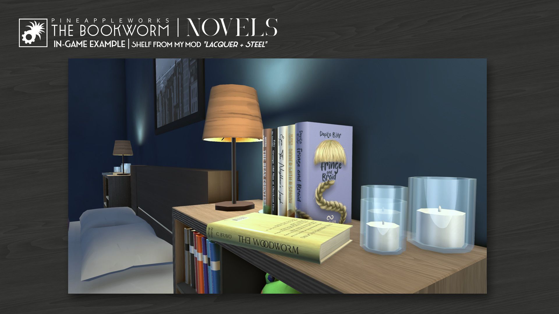 | PaW | The Bookworm | Novels - New Books for Decoration image 5