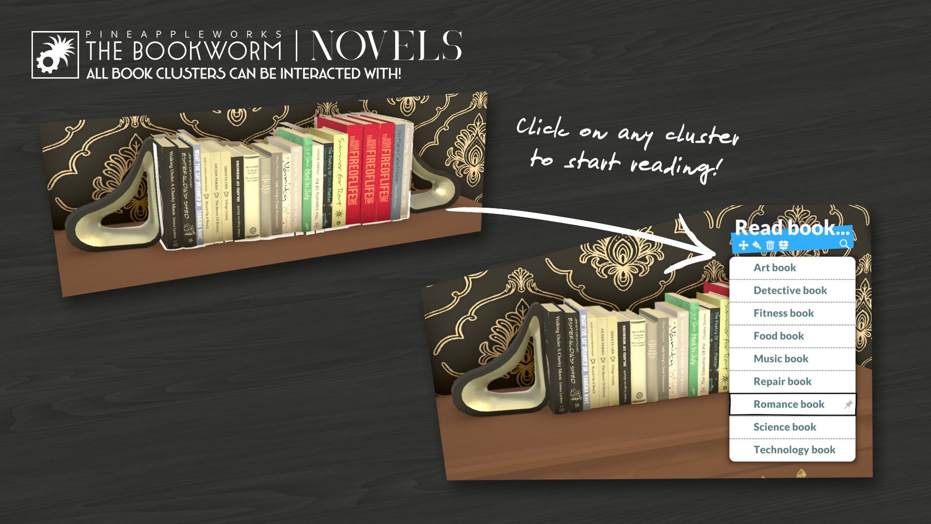 | PaW | The Bookworm | Novels - New Books for Decoration image 9