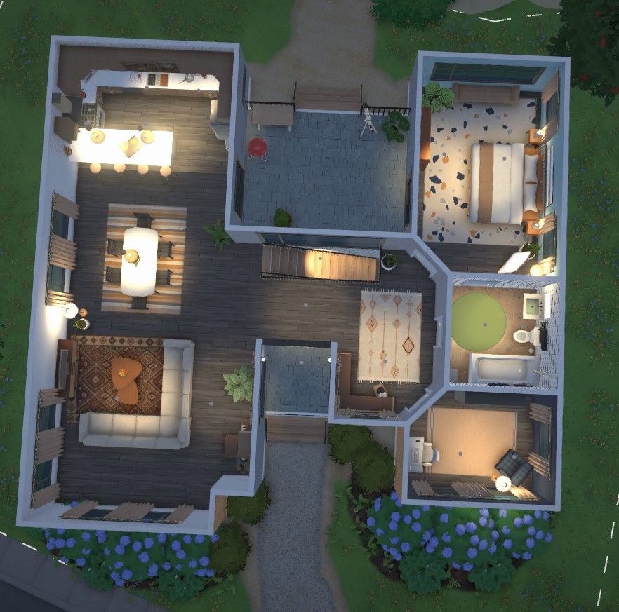 Simple modern multi-gen home <49K image 2