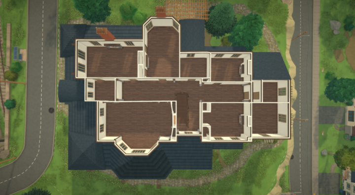 Second Empire Mansion Undecorated image 3