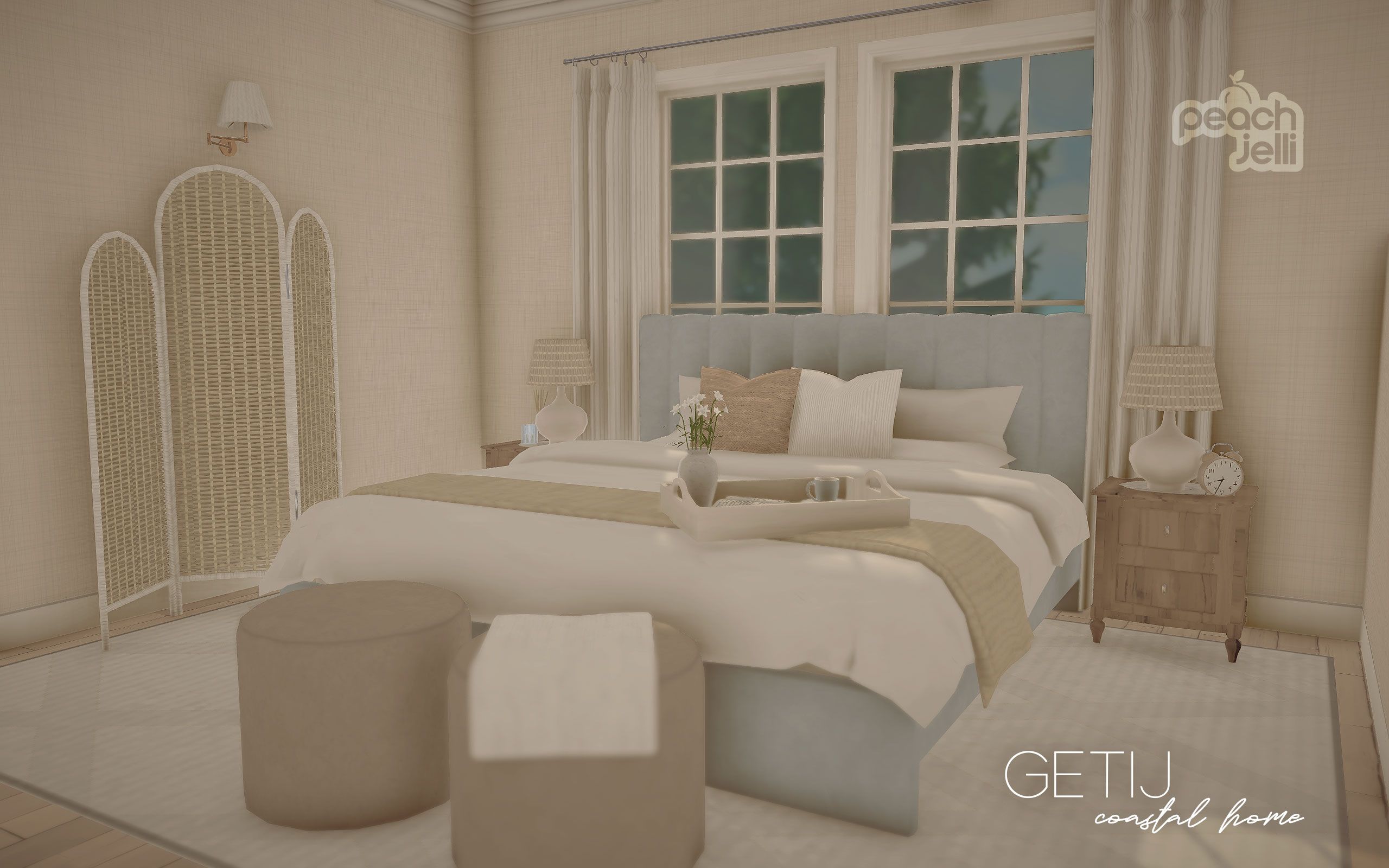 GETIJ | 3BR Dutch Colonial (No Mods/CC/Textures) image 6