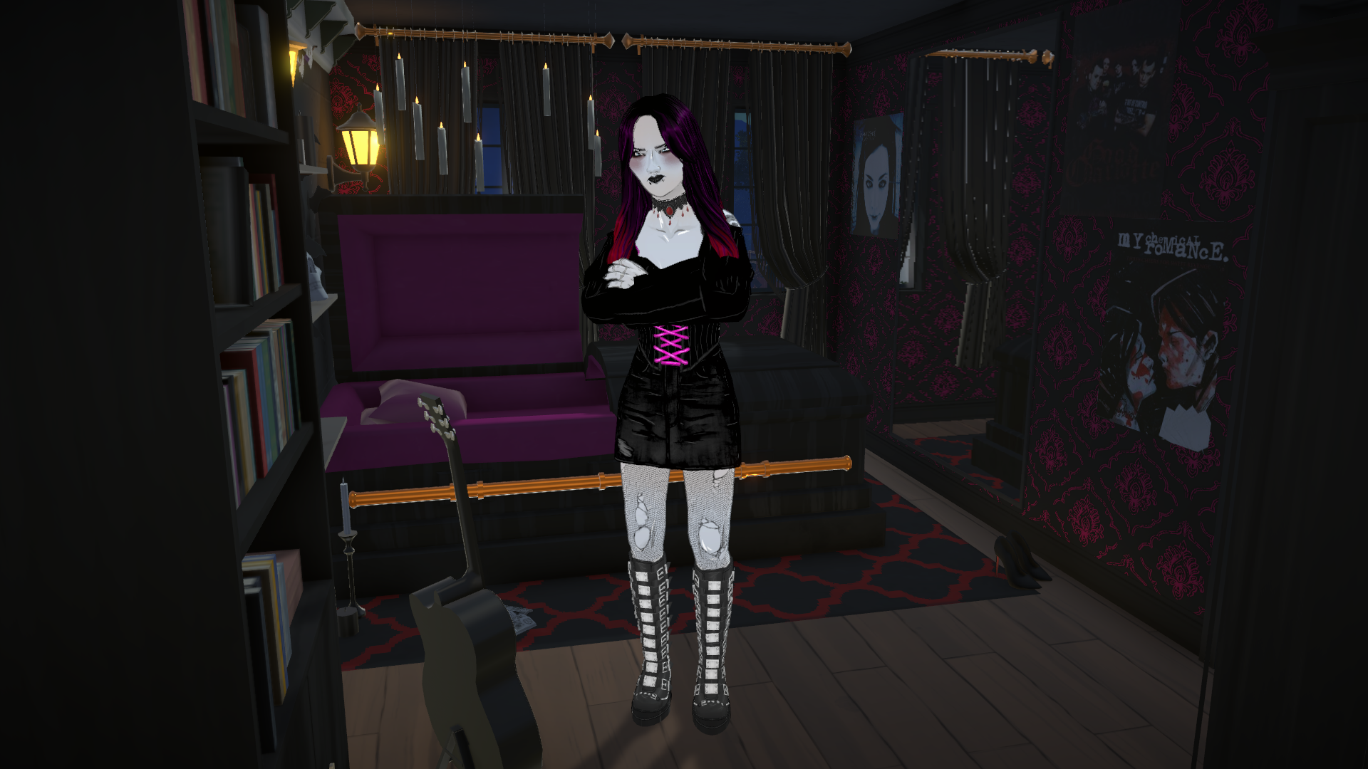 Ebony Dark'Ness Dementia Raven-Way image 2