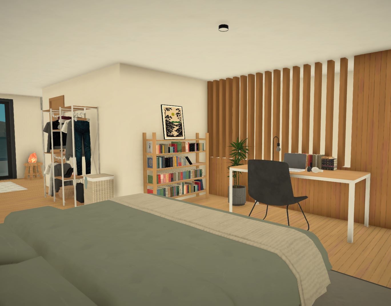 One bedroom Japandi home image 2