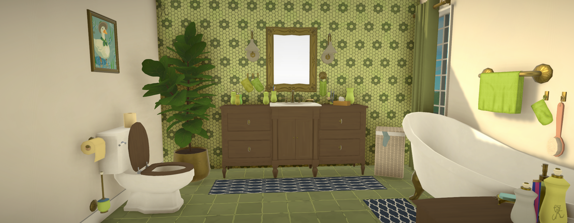 RosiesBathroomClutter image 3