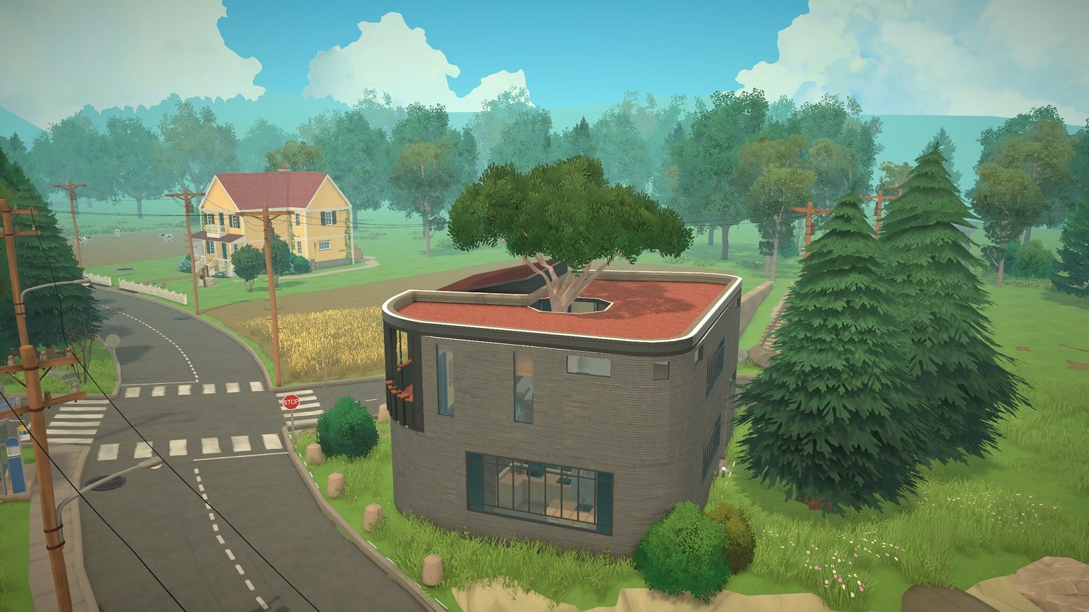A house built around a tree image 2
