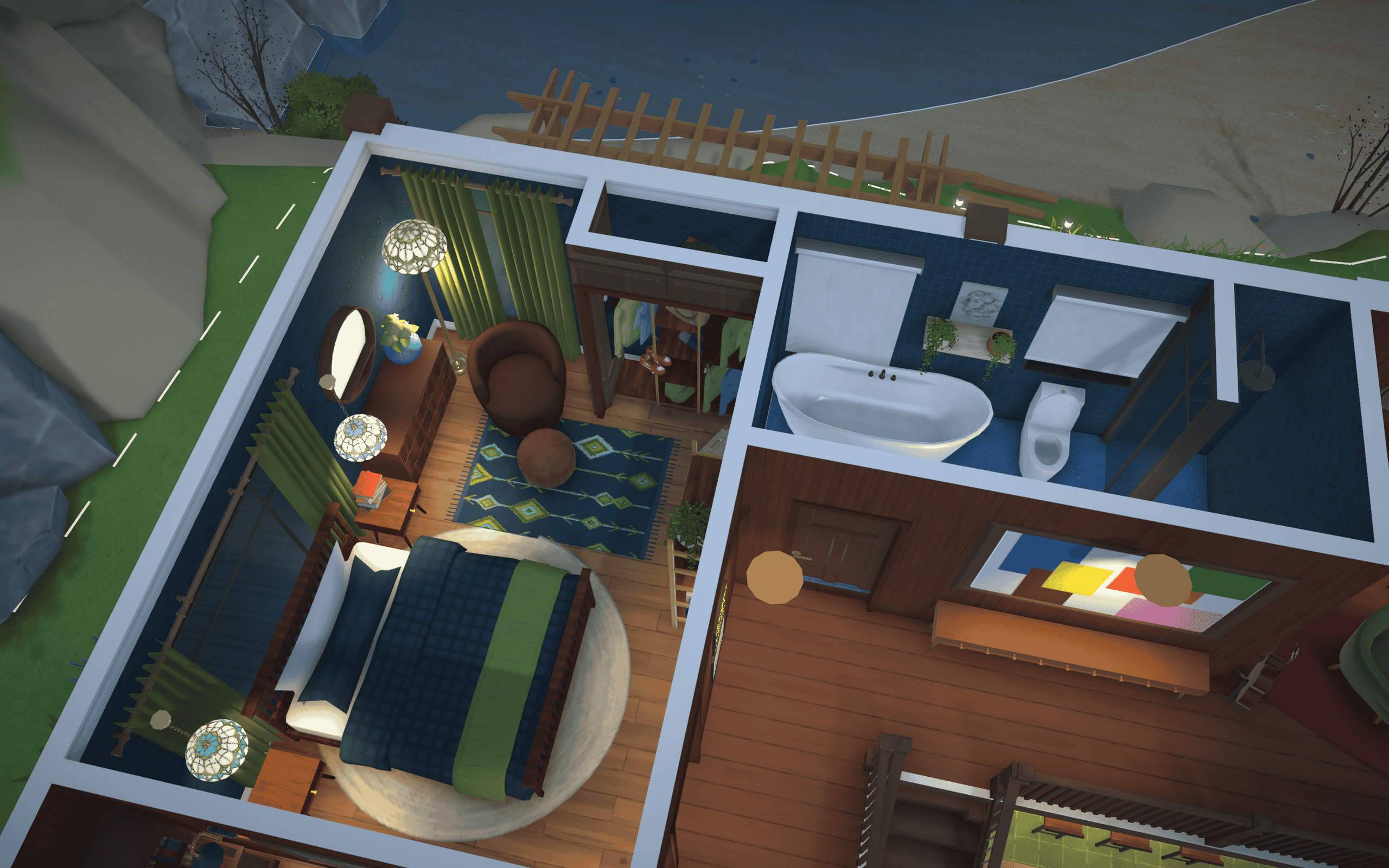 Mid century Home with loft image 6