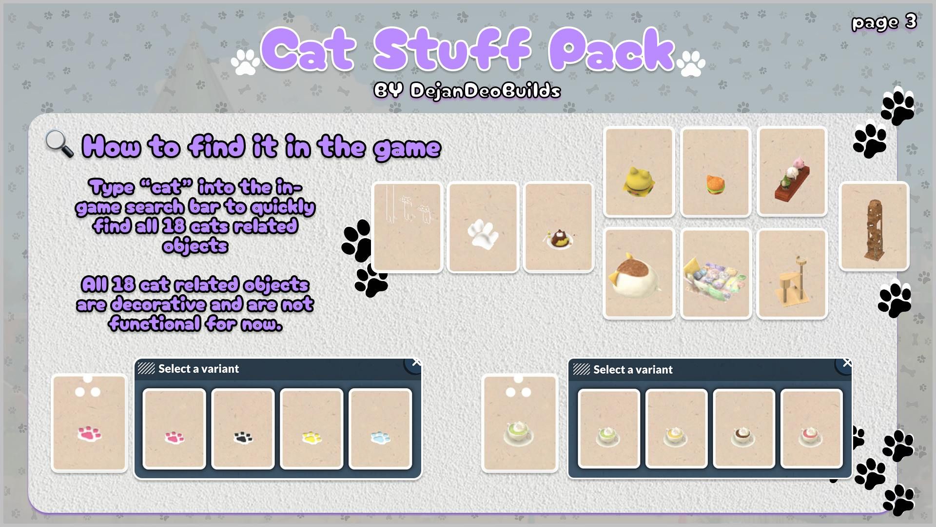 Cat Stuff Pack image 3