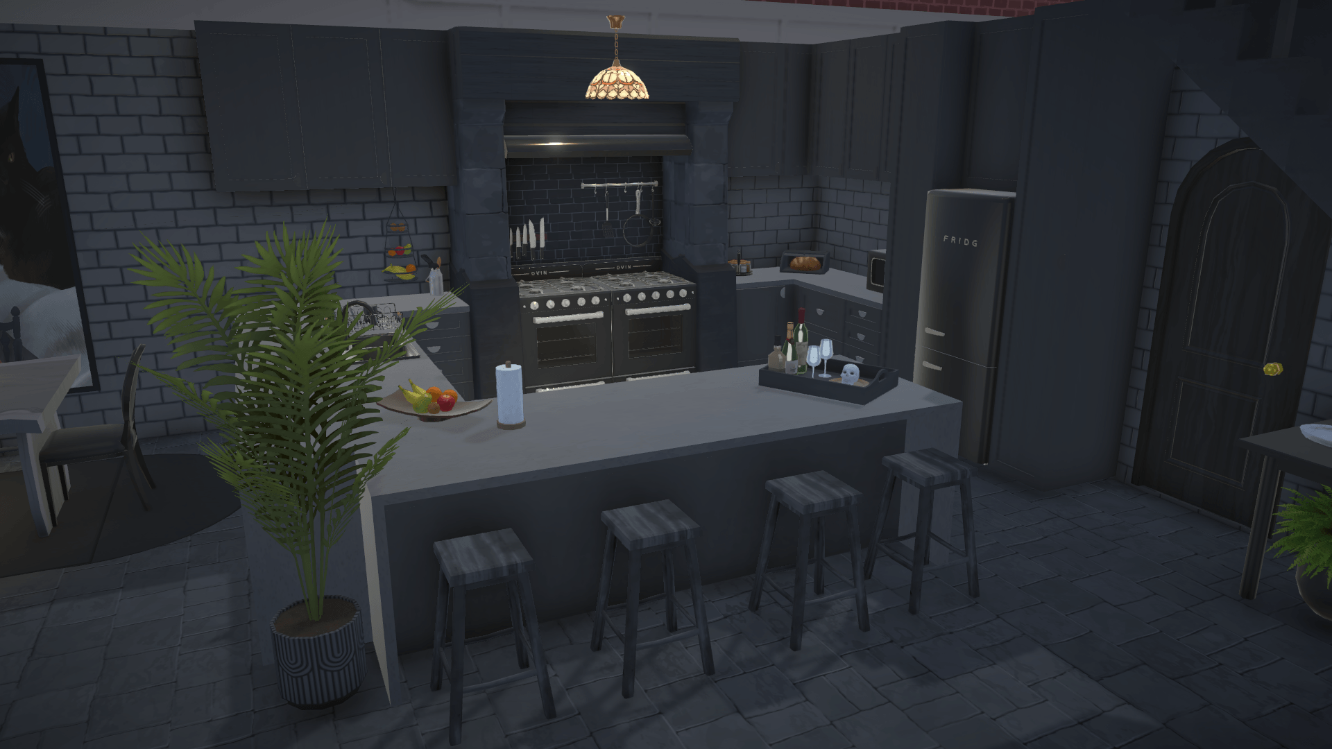 Gothic style loft house image 5