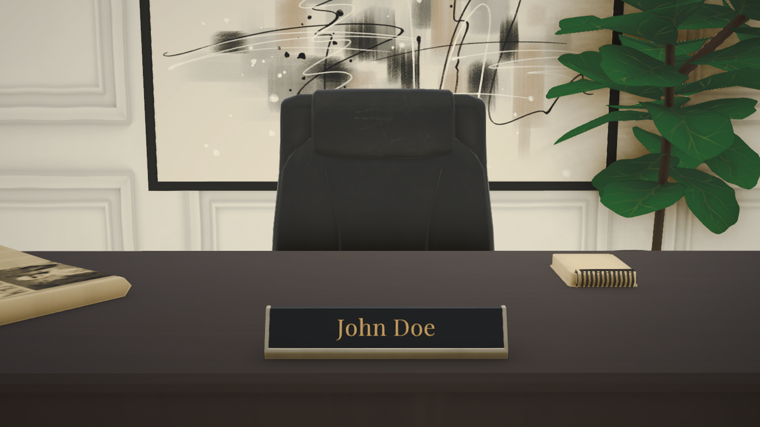 Customizable Name Plate image 1