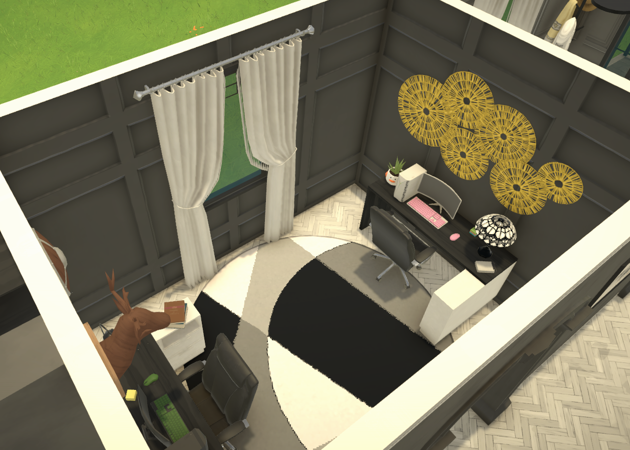 Monochrome modern victorian image 7