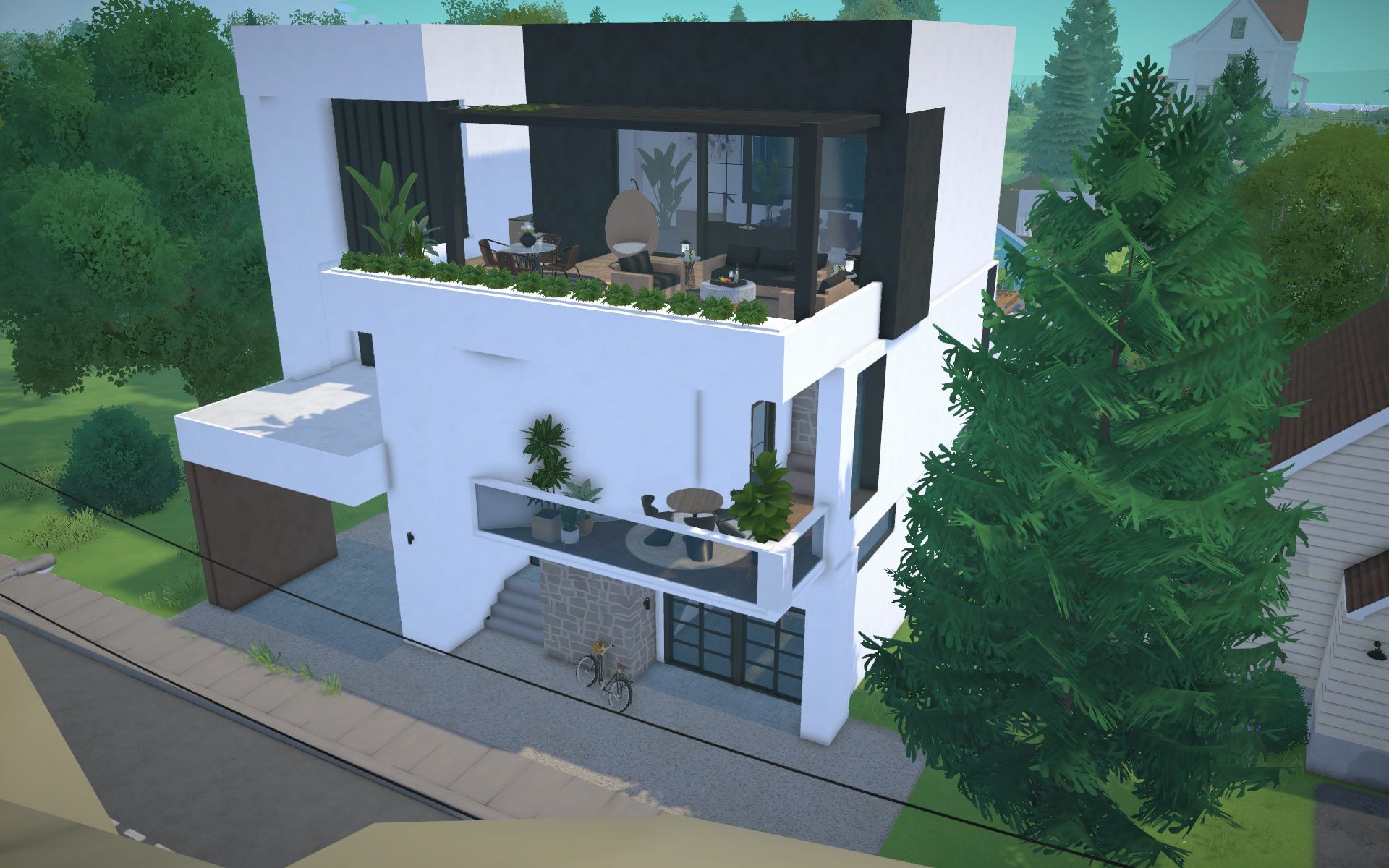 modern 3-story house - furnished image 2