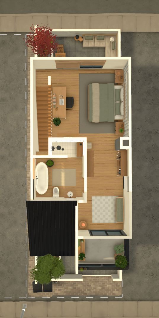 One bedroom Japandi home image 4
