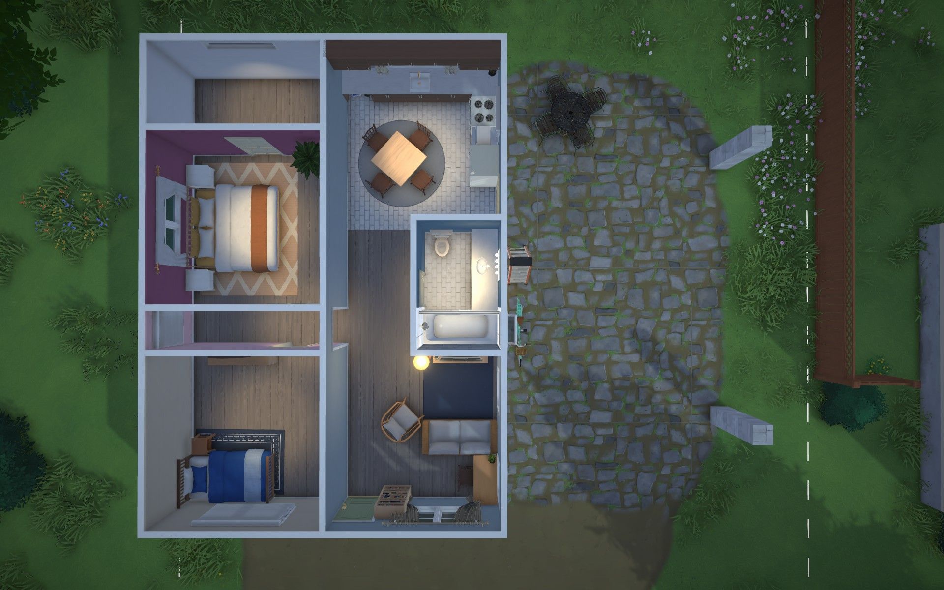 Simple American 2Bed 1Bath Starter image 1