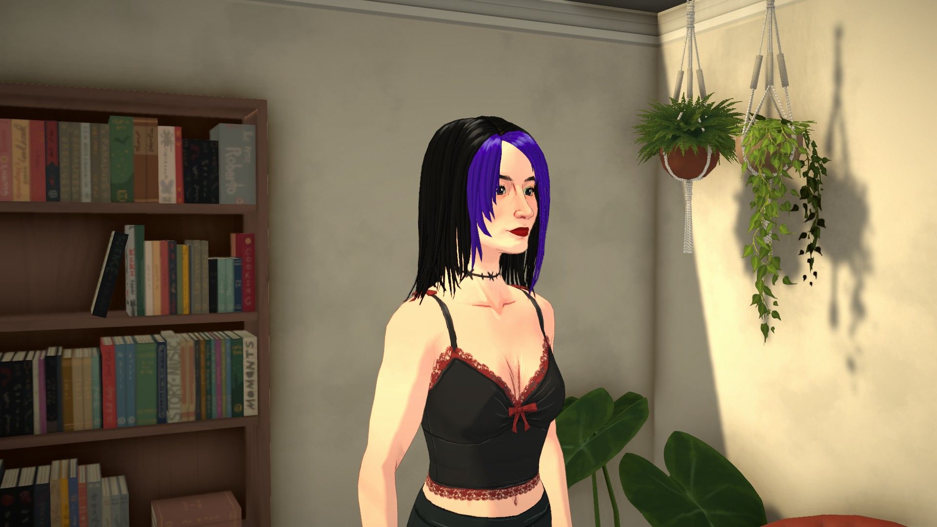 Straight Side-Parted Bob Hair image 2