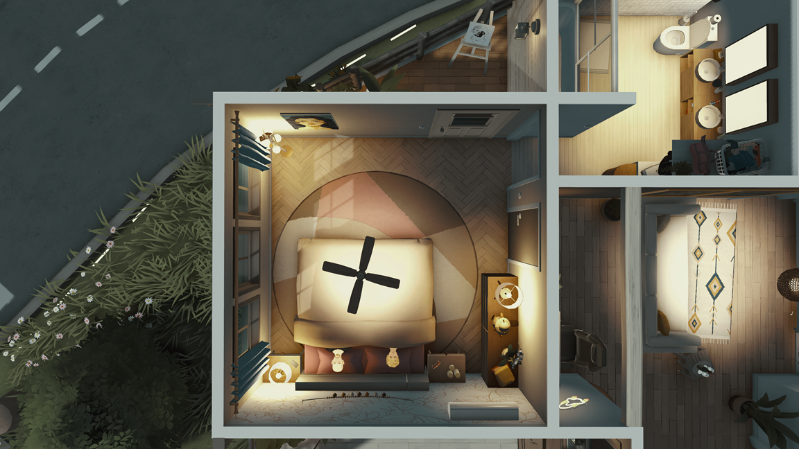 Cozy little wood house image 16