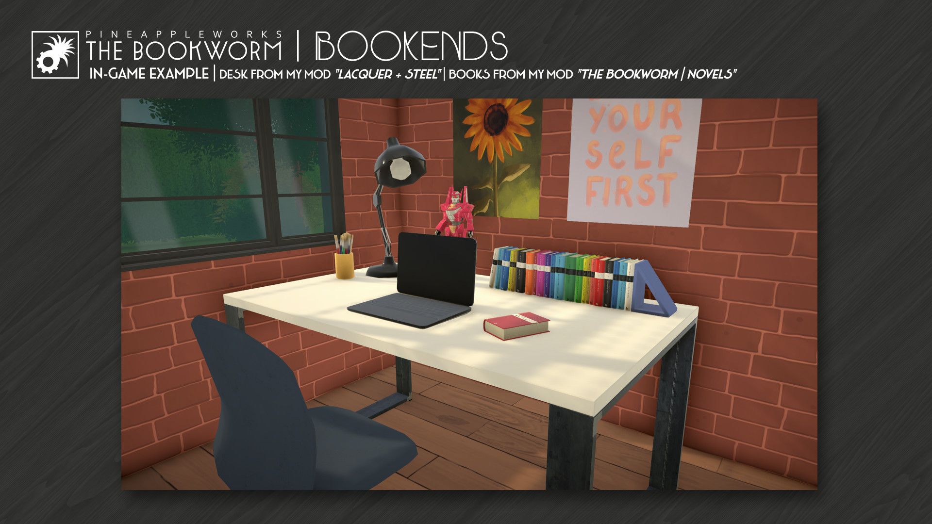 | PaW | The Bookworm | Bookends image 3