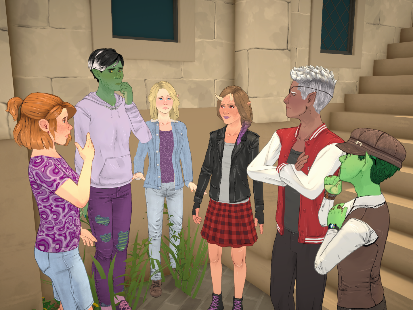 The Bad Kids of Fantasy High image 1