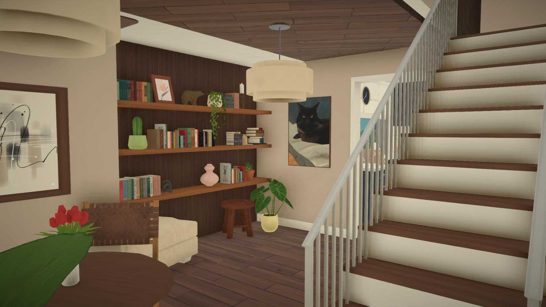 Modern House on Rocks image 2