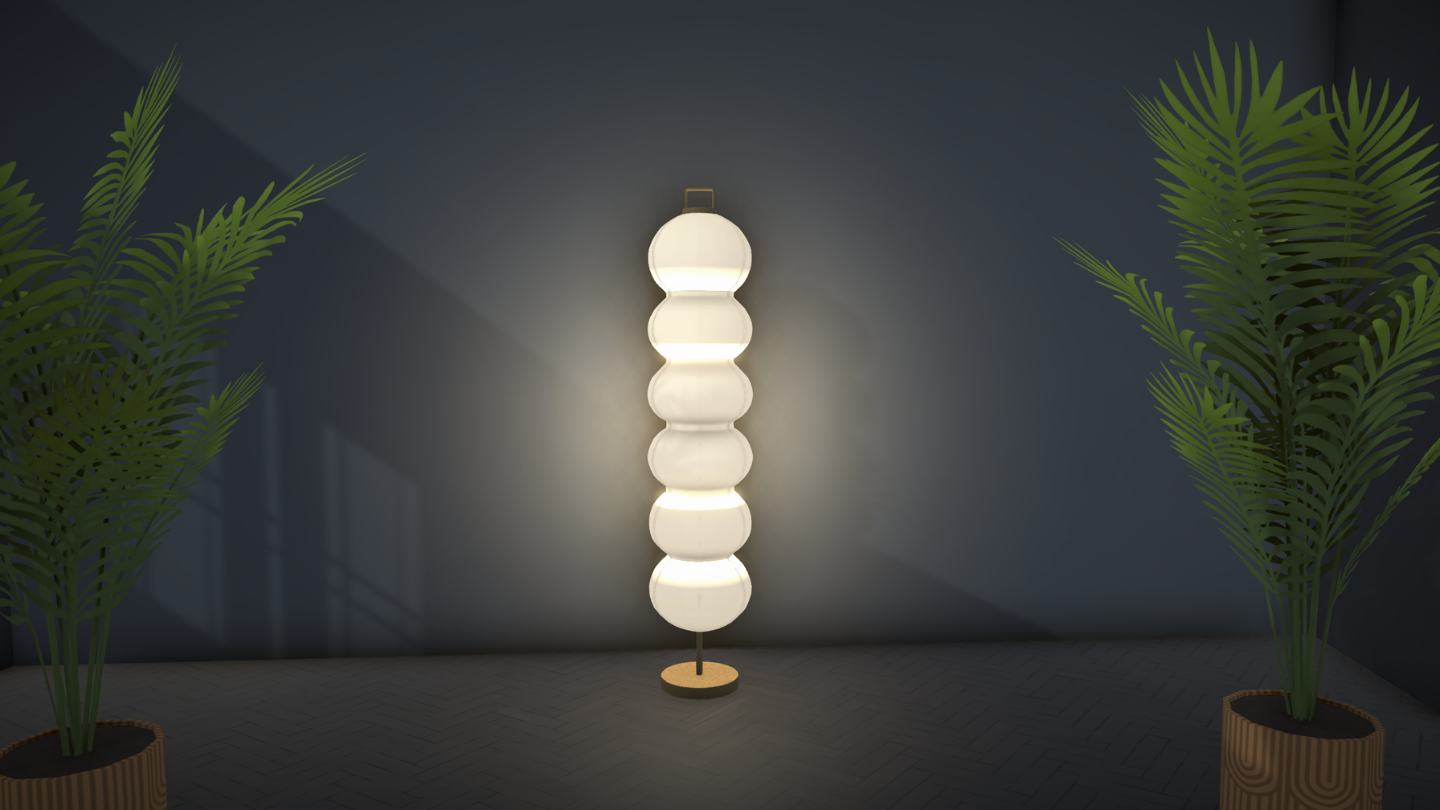 Set of 5 "Pop Retro" Lamps image 2