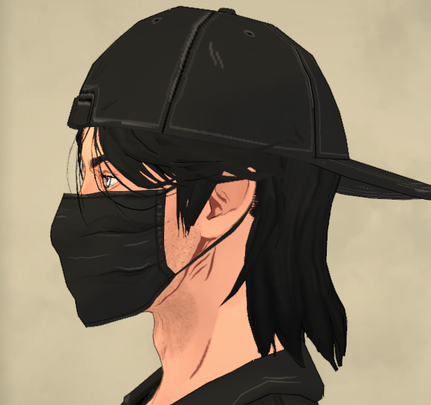 [CC] [Hair] Half-up Medium Bun (with fringe) image 2