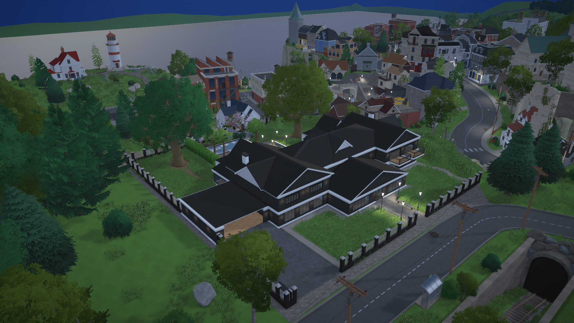 Big modern house (without inside) image 2