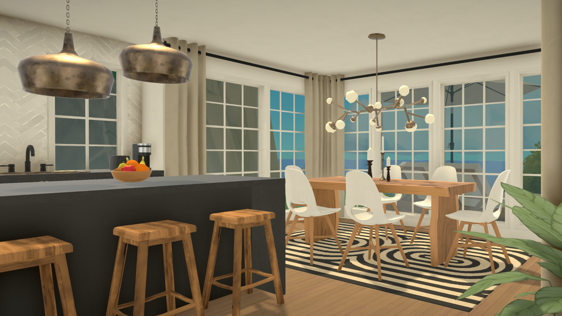 Scandi Coastal Beach House image 8