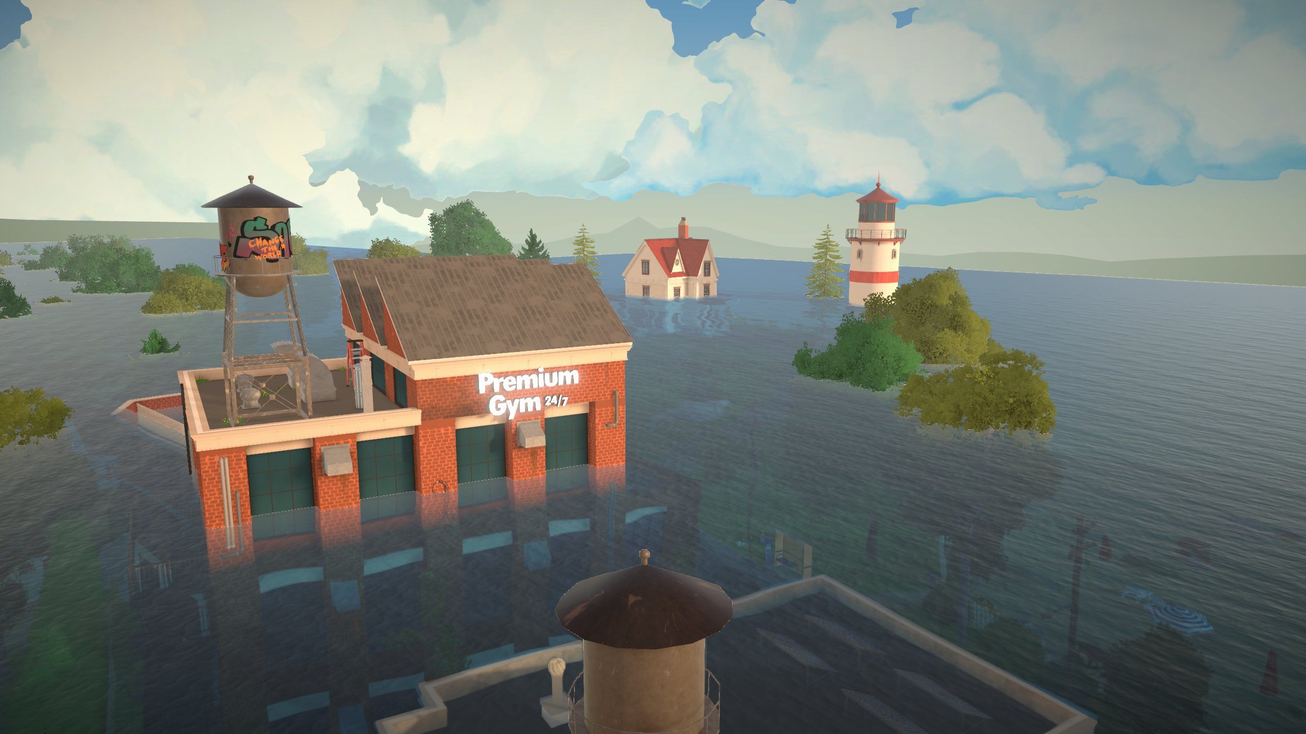 Flooded Town - No Mods, Vanilla image 3