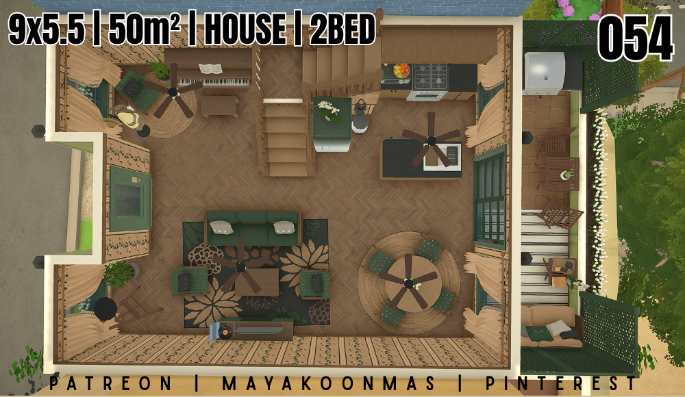 054 HOUSE 2BED 9X5.5 image 11