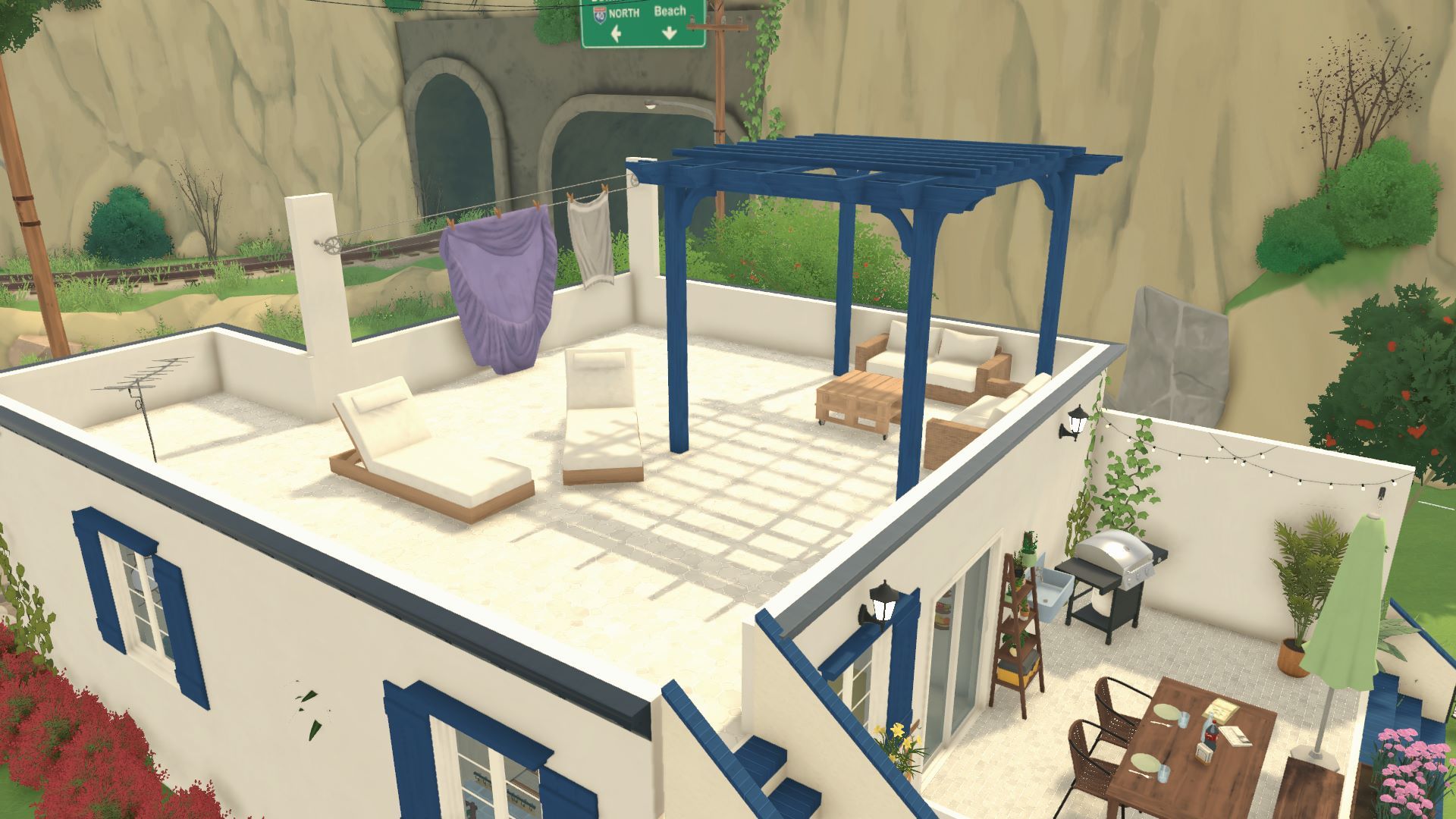 Greek island house image 2