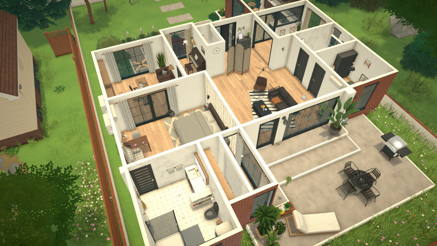 【06】modern single-level home image 6