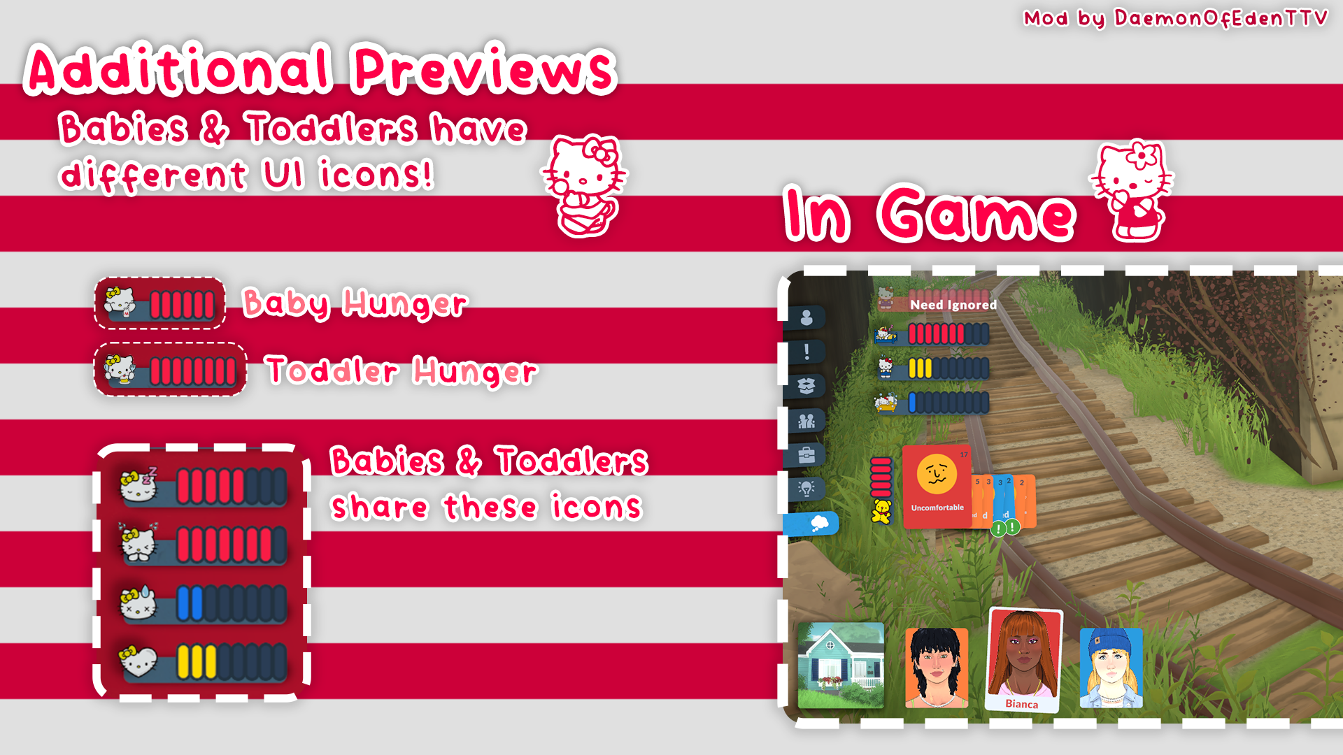 Hello Kitty Classic Needs UI Icons and Recolor image 1